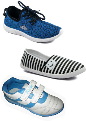 

Asian men's casual shoes combo pack of 3 Casuals For Women(Multicolor