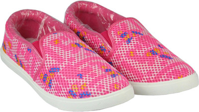 

spero loafers Slip On Sneakers For Women(Pink, White, Purple