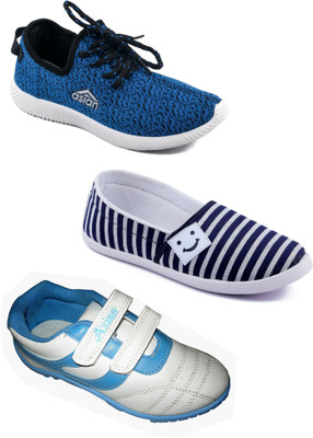 

Asian men's casual shoes combo pack of 3 Casuals For Women(Multicolor