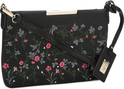 

Allen Solly Women Casual Black PU Sling Bag