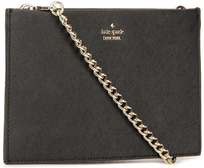 

Kate Spade Women Evening/Party Black Genuine Leather Sling Bag