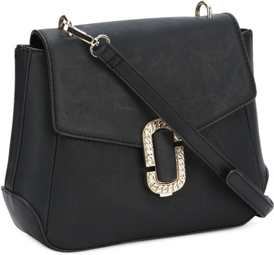 

Allen Solly Women Casual Black PU Sling Bag