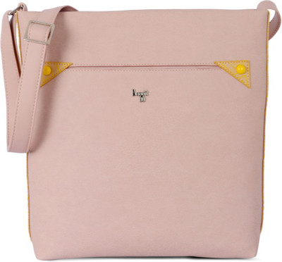 

Baggit Women Casual Pink PU Sling Bag