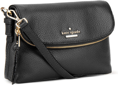 

Kate Spade Women Casual Black Genuine Leather Sling Bag