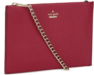 

Kate Spade Women Evening/Party Red Leatherette Sling Bag