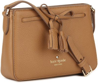 

Kate Spade Women Casual Brown Genuine Leather Sling Bag