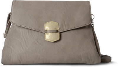 

Baggit Women Casual Grey PU Sling Bag