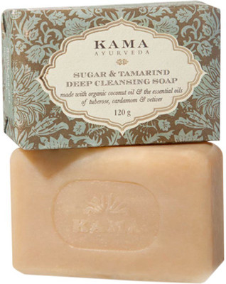 

Kama Ayurveda Sugar and Tamarind Deep Cleansing Soap(125 g)
