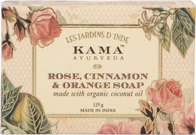 

Kama Ayurveda Rose, Cinnamon and Orange Soap(125 g)
