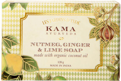 

Kama Ayurveda Nutmeg, Ginger and Lime Soap(125 g)