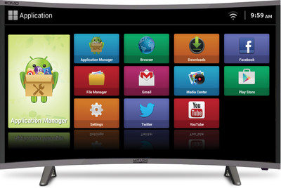 Mitashi 80.01cm (31.5 inch) HD Ready Curved LED Smart TV(MiCE032v30 HS) (Mitashi)  Buy Online