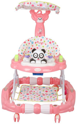 

Tiffy & Toffee Musical Walker & Rocker With Parent Rod(Pink)