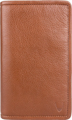 

Hidesign Men Tan Genuine Leather Document Holder(15 Card Slots)