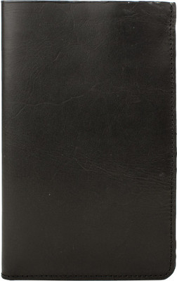 

Hidesign Men Black Genuine Leather Wallet(2 Card Slots), Black tan