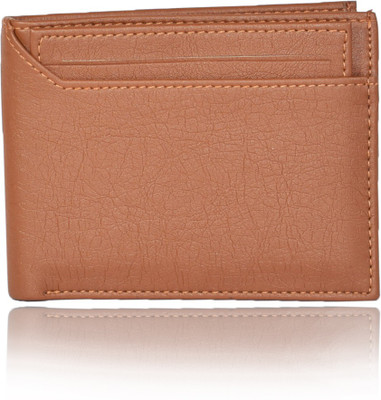 

Death By Color Men Tan Artificial Leather Wallet(7 Card Slots)