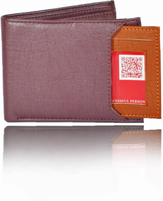 

Huntsman Men Brown Artificial Leather Wallet(7 Card Slots), Brown1