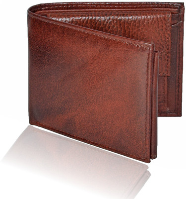 

Zeebros Men Casual Brown Genuine Leather Wallet(9 Card Slots)