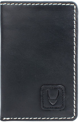 

Hidesign Men Black Genuine Leather Wallet(8 Card Slots)