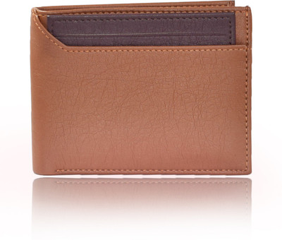 

Forester Men Tan Artificial Leather Wallet(7 Card Slots), Tan-brown