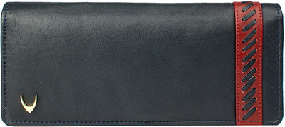

Hidesign Women Blue Genuine Leather Wallet(15 Card Slots)