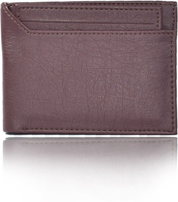 

Death By Color Men Brown Artificial Leather Wallet(7 Card Slots)