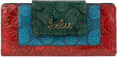 

Holii Women Evening/Party Multicolor Genuine Leather Wallet(8 Card Slots)