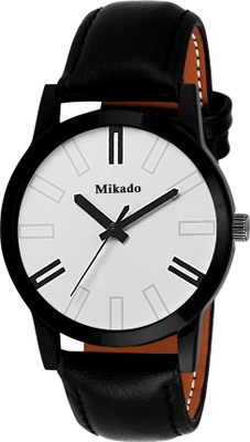 

Mikado White Dial Analog watch for Men's and Watches Watch - For Men