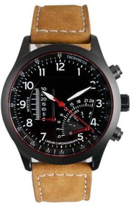 Cloudwood new fashion curren leather PU Lather Watch - For Men