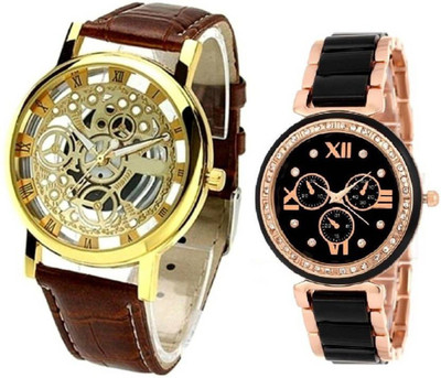 

PMAX GOLDEN AND ROSE GOLD NEW STYLISH FOR Watch - For Men & Women