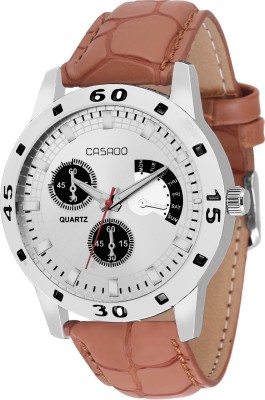 Casado 207SLBR Chronograph Pattern SILVER Watch  - For Men   Watches  (Casado)