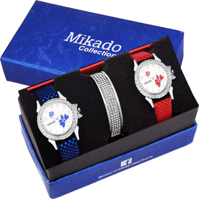 

Mikado Stylish Combo watches for Women and Girls Watch - For Women
