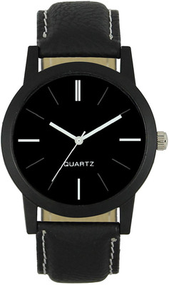 

Cloudwood All Black Edition 15 PU Lather Watch - For Men