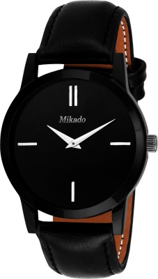 Mikado Black dial Analog watch For Men's and Boy's Watch  - For Men   Watches  (Mikado)