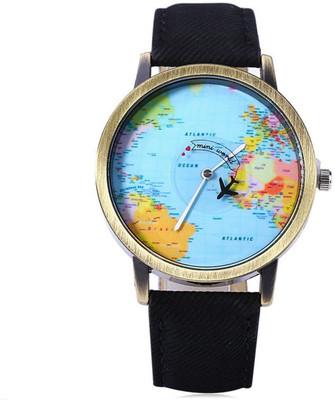 

Cloudwood Excellent Mini World Analogue 23BL Travel Watch Watch - For Men