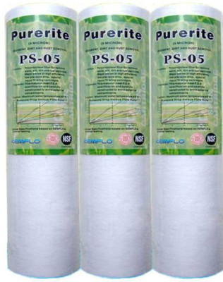 

kemflow spun candle pack of 3 Solid Filter Cartridge(5, Pack of 3)