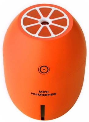

Maxbell Mini USB Lemon Ultrasonic LED Light for Home Office Car 180 ML Portable Room Air Purifier(Orange)