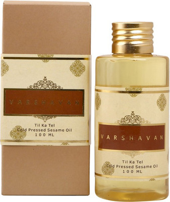 

Varshavan Sesame Seed Head to Toe Wellness Oil (Organic Til Ka Tel)(100 ml)
