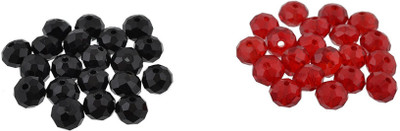 

GOELX Crystal Swarovski Jewelry Making Beads Combo Pack of 200 (100 Each) - Pack 1