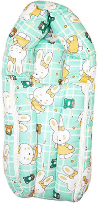

Babysid Collections Baby Carry Bed for Newborn Babies Bunny Light Green 24 inchs Bunting Bag(Green)