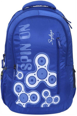 

Skybags Bingo 03 blue 32 L Backpack(Blue, White)