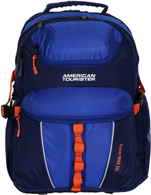 

American Tourister 03O(0)21001 20.8 L Laptop Backpack(Blue)