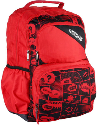

American Tourister 41O(0)30003 23 L Backpack(Red, Black)