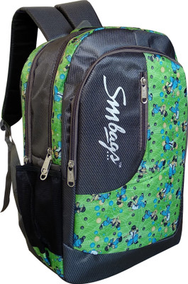 

SM Good Quality 15.6 in Laptop 25 L Backpack(Green, Grey)
