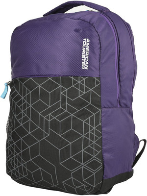 

American Tourister 55O(0)80002 23 L Backpack(Purple, Black), Black;purple