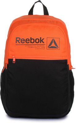 

REEBOK Motion Junior 22 L Laptop Backpack(Orange, Black)