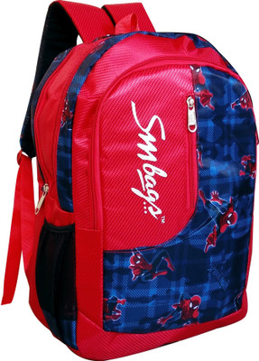 

SM spacious 15.6 inch laptop 25 L Backpack(Multicolor), Red