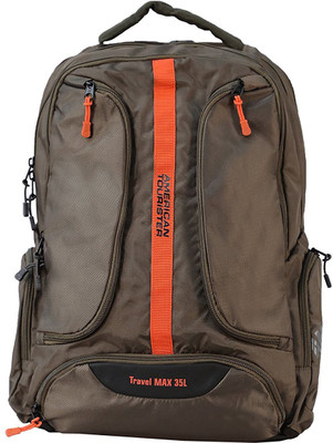 

American Tourister 03O(0)13003 23 L Backpack(Grey), Green