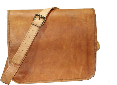 

Un Branded Messenger bag Waterproof Messenger Bag(Brown, 5 inch)
