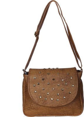 

DIVI DIVINE B078ZF6448 Waterproof Shoulder Bag(Brown, 10 L)