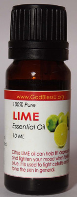 GodBlessU 100% Pure LIME Essential Oil(10 ml)